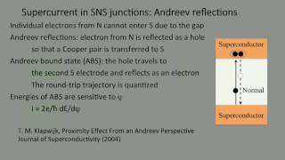 Gleb Finkelstein: Supercurent in the Quantum Hall Regime