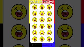 Find The Odd Emoji Out | Find The Difference Puzzles Quiz Game