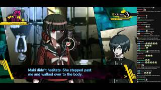 Joseph Anderson Danganronpa V3 stream 8 with chat [11/11/2018]