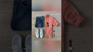 5 Plane Check Shirt Outfit #shorts #menoutfit