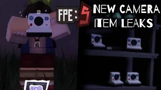 New CAMERA Item Leaks - FPE:S Remastered News (Roblox)