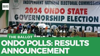 Ondo Election Results: Announcement of Results with Lucky Aiyedatiwa Wining Amid Mixed Reactions