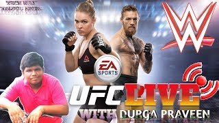 UFC BOXING LIVE WTH TECH WAY TELUGU EDITS DURGA PRAVEN TRYING SOMETHING DIFFERENT