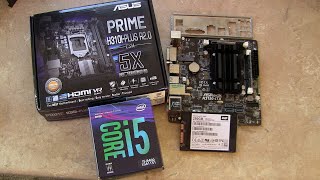 ASROCK N3150-ITX Combo upgrade to ASUS Prime H310i-Plus i5-8400 LGA 1151