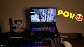 Fortnite But YOU ARE ME!! Asus ROG Strix G15 + Chapter 4 🤩