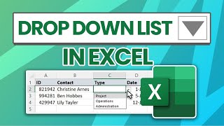 How to Create a Drop-Down List in Excel