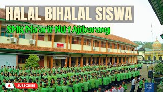 Panjang Mengular! Halal Bihalal Siswa dan Guru-Karyawan SMK Ma'arif NU 1 Ajibarang 2023/ 1444 H