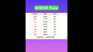 Maharashtra institute of medical science Pune #neet