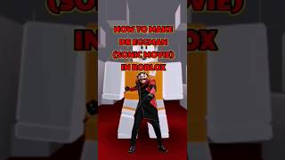 How to make MOVIE DR EGGMAN (ROBOTNIK) in ROBLOX #roblox #robloxavatar #sonic #sonicmovie #shorts