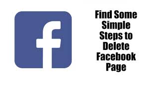 SOLVED: How to Delete a Page from FB