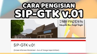 Cara Pengisian Sistem Informasi Pendataan - Guru & Tenaga Kependidikan v.01