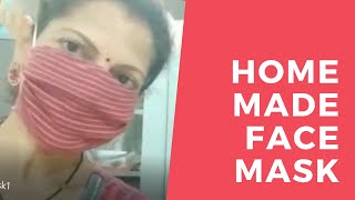 How To Make Your Own Face Masks At Home | No stitching No Elastic | Very Easy