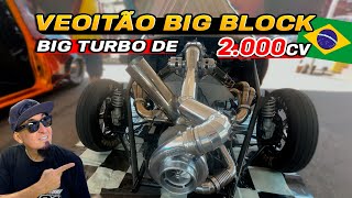 O Catarinense Jacó Louquinho estreia na cola com seu Pontiac Single Turbo de 2.000cv