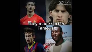 Soccer... #cristianoronaldo #messi #football #soccer #neymal #Pele