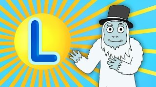 The Letter L Song | The Alphabetti Yeti | Learn Your ABC's