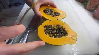 Foodstuffs: How to Consume a Papaya