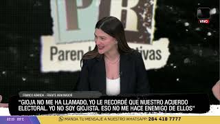 El ex intendente de Capital Franco Aranda pasó por Paren las Rotativas