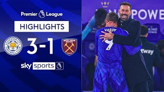 Foxes win first game under Ruud! 💪 | Leicester 3-1 West Ham | Premier League Highlights