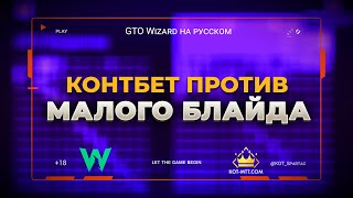 Контбет против малого блайнда | GTO Wizard на русском