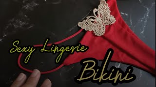 Super Micro Bikini Lingerie Try on Haul Shopee Part 9😜5