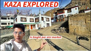 12000 ft hieght | KAZA MARKET EXPLORED | Shaandaar subah aur nazara | SNOW MOUNTAINS