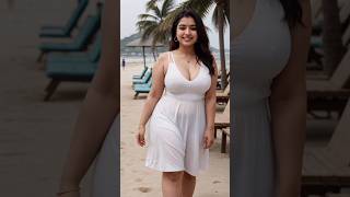 [4K]ai Real Indian Al Art Lookbook Tranquil Goa by the Beach amazing tune lifestyle model #shorts