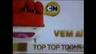 Cartoon Network Brazil Toonix Era Vem Aí Bumper (Top Top Toons) (2012) (New Logo) (Low Quality)