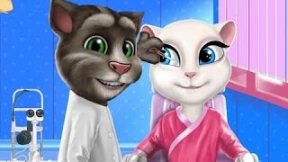 Talking Angela Eye Doctor Cartoons For Kids