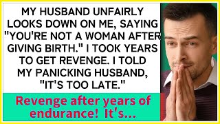 Wife Finally Says, 'It's Too Late' After Long Awaited Revenge on Husband!