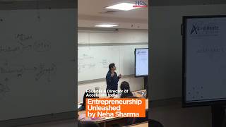 Entrepreneurship Unleashed by Neha Sharma | ACXELERATE INDIA | IBS Ahmedabad