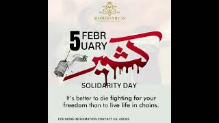 Kashmir Solidarity Day!Today, tomorrow, forever. Let us stand with Kashmir #fyp#viral #trendingshort