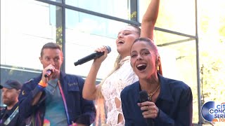 Coldplay, TINI, Elyanna - We Pray (Live in New York City)