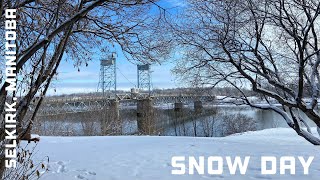 Snow Day /  Selkirk, Manitoba, Canada