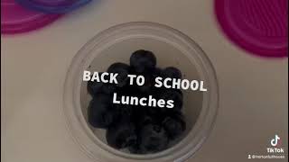 Back to School Lunch’s for the Kiddos🎉💙💖❤️