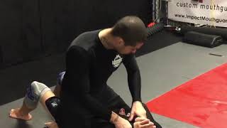 Mounted triangle choke: Moncaio Brothers JiuJitsu move of the day