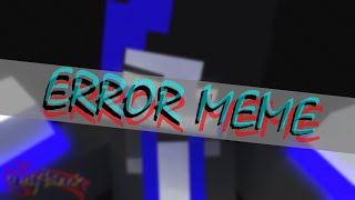 ERROR MEME│Minecraft Animation