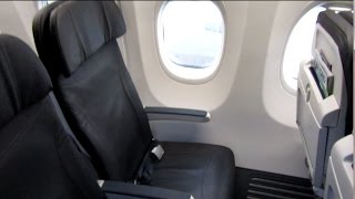 Alaska Airlines 737 Economy Class, Seattle to Palm Springs February 2017