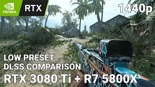 Call of Duty: Vanguard - RTX 3080 Ti - 1440p - LOW SETTINGS & DLSS COMPARISON - MAX FPS!!