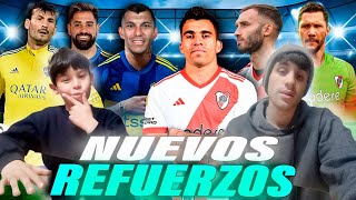 FICHAJES DE BOCA Y RIVER