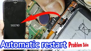 automatic restart problem solution ||  All tecno mobile automatic on off problem solution