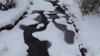 Snow in Methven, Perthshire,  March 2018