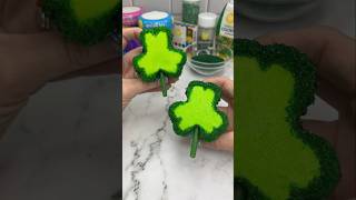 Turning cupcakes into shamrocks ☘️ #cupcake #cakedecorating #shamrocks #stpatricksday #wiltoncakes