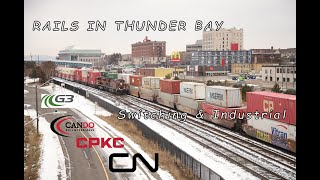 CN, CPKC, Cando, G3, Superior Elevator on December 2, 2023 around Thunder Bay, Ontario, Canada