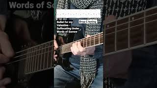 BFMV - Suffocating Under Words of Sorrow (guitar tabs)