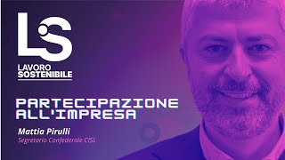 Mattia Pirulli - Partecipazione all'impresa