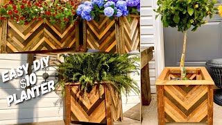 The $10 Planter - Low Cost High Profit - Make Money Woodworking