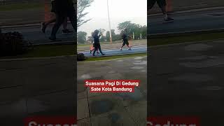 Suasana Pagi Di Gedung Sate Kota Bandung#shorts