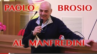 Paolo Brosio al Manfredini parla di Papa Francesco