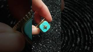 Bague pierre turquoise