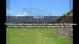 Forts in Sri Lanka Top # 6 Facts